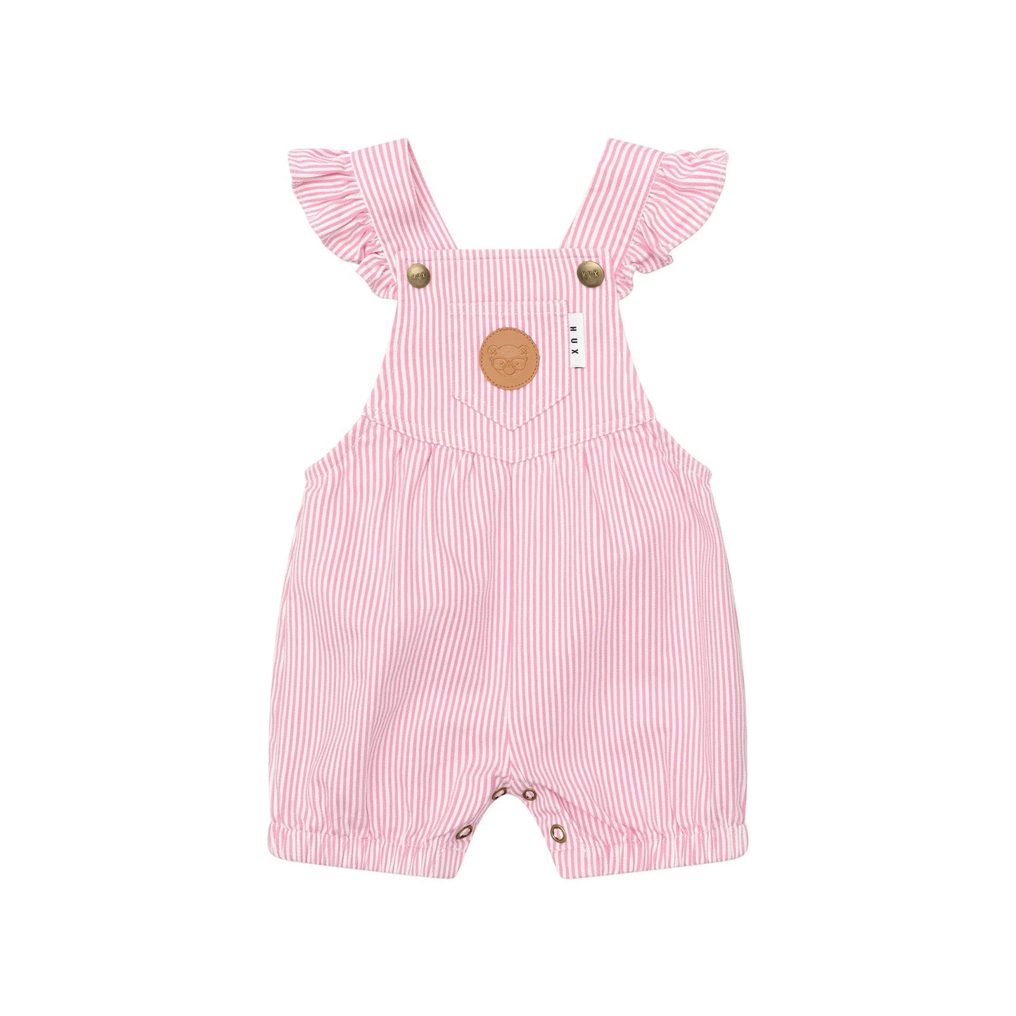 HUX CANDY STRIPE BUBBLE ONESIE