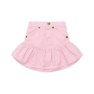 HUX CANDY STRIPE FRILL SKIRT
