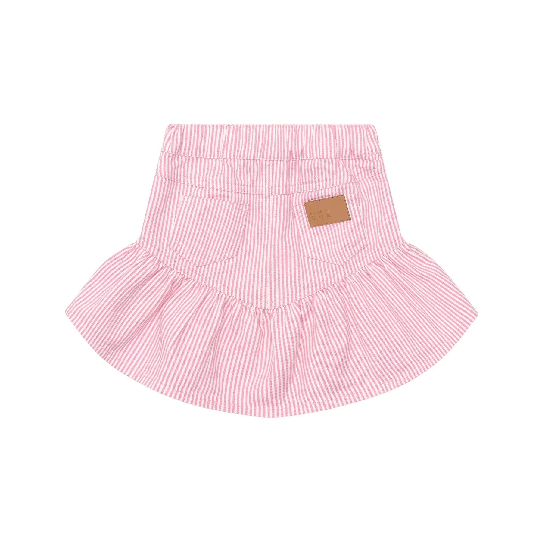 HUX CANDY STRIPE FRILL SKIRT