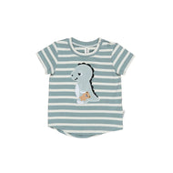 HUX DINOSTRIPED T-SHIRT
