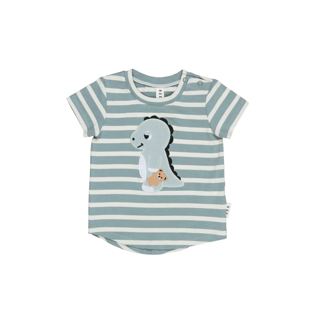 HUX DINOSTRIPED T-SHIRT