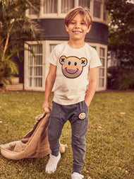 HUX RAINBOW SMILE BEAR T-SHIRT