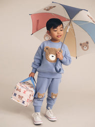 STONE BLUE FURRY HUXBEAR TRACK PANT