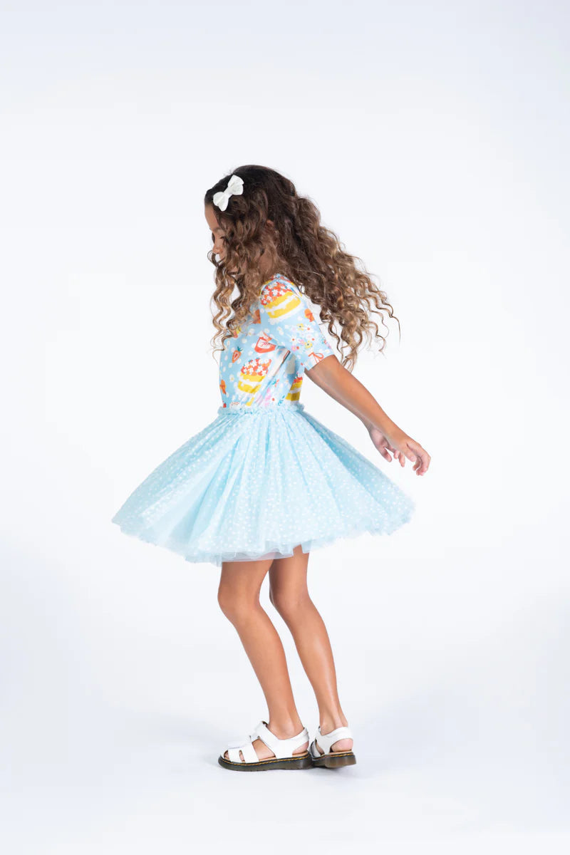 RYB PARTY TIME BLUE CIRCUS DRESS