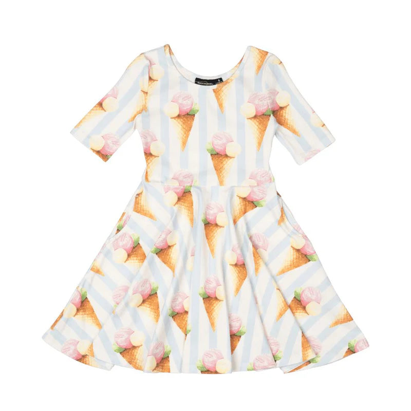 RYB GELATO DREAMS MABEL WAISTED DRESS