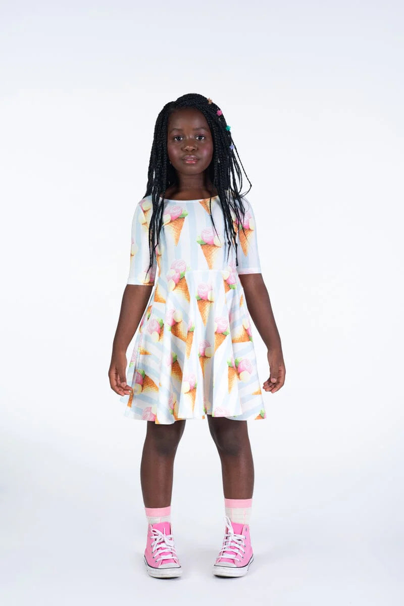 RYB GELATO DREAMS MABEL WAISTED DRESS