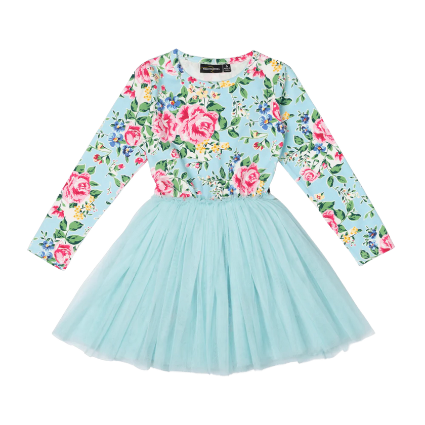 RYB BLUE GARDEN CIRCUS DRESS