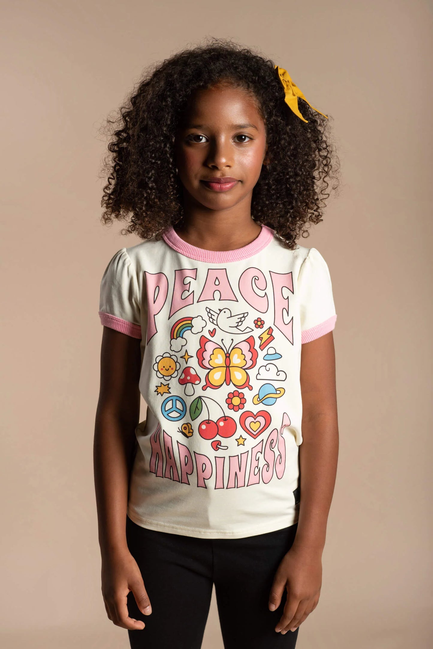 RYB PEACE HAPPINESS T-SHIRT