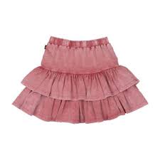 RYB RED GRUNGE SKIRT