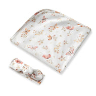 SNUGGLE HUNNY BUTTERFLY JERSEY WRAP SET