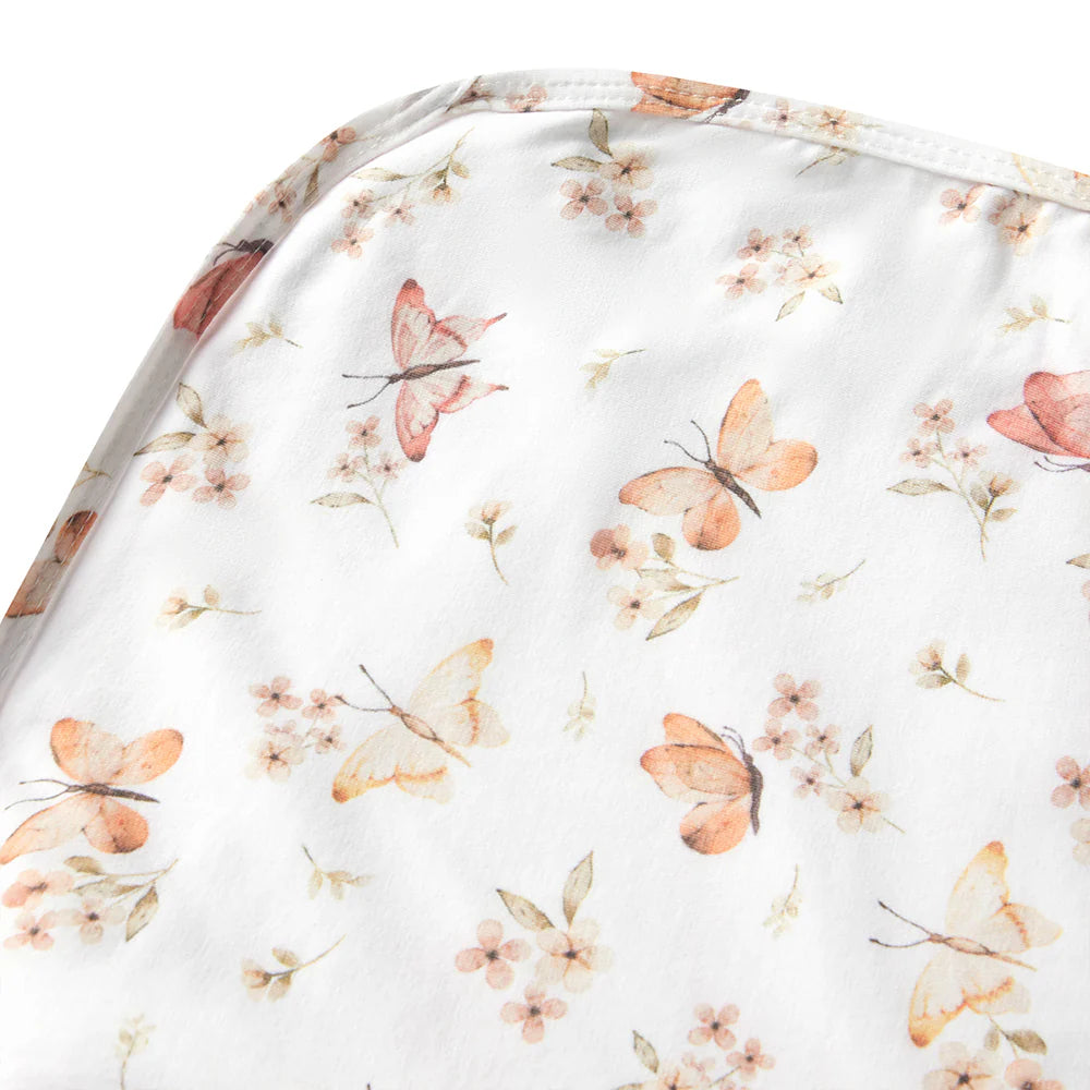 SNUGGLE HUNNY BUTTERFLY JERSEY WRAP SET