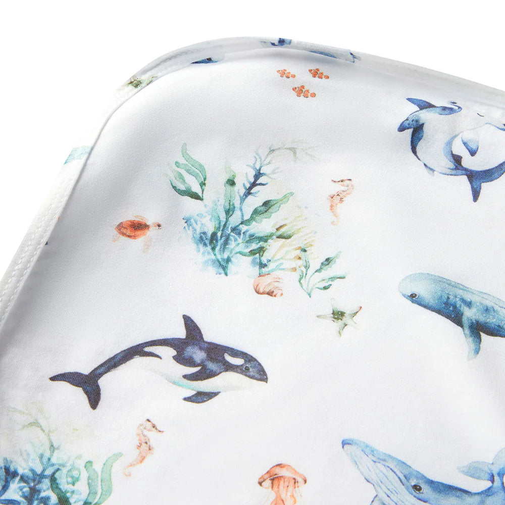 SNUGGLE HUNNY OCEAN JERSEY WRAP SET